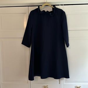 Size L navy Daphne Dress